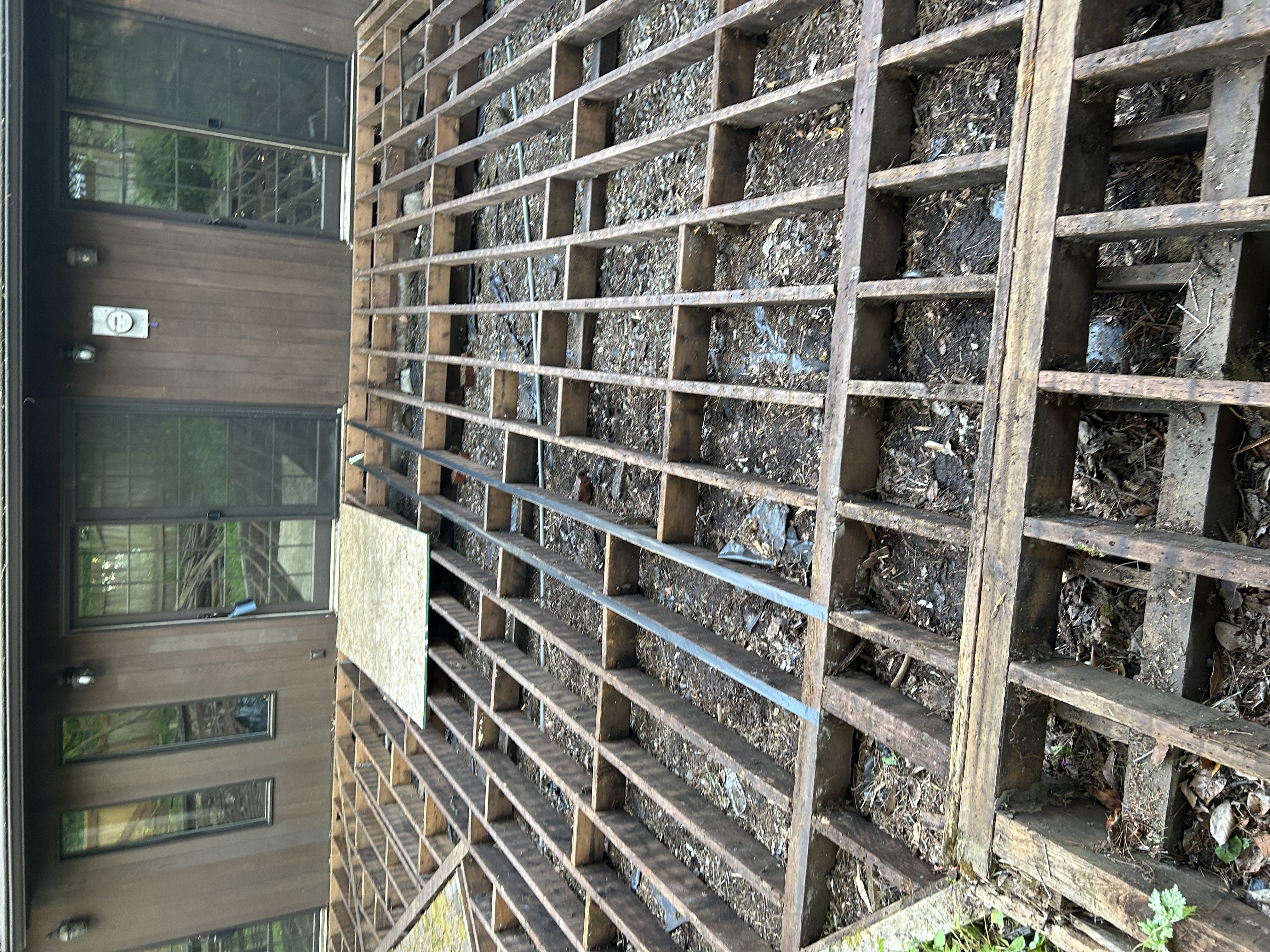 During construction — framing phase
