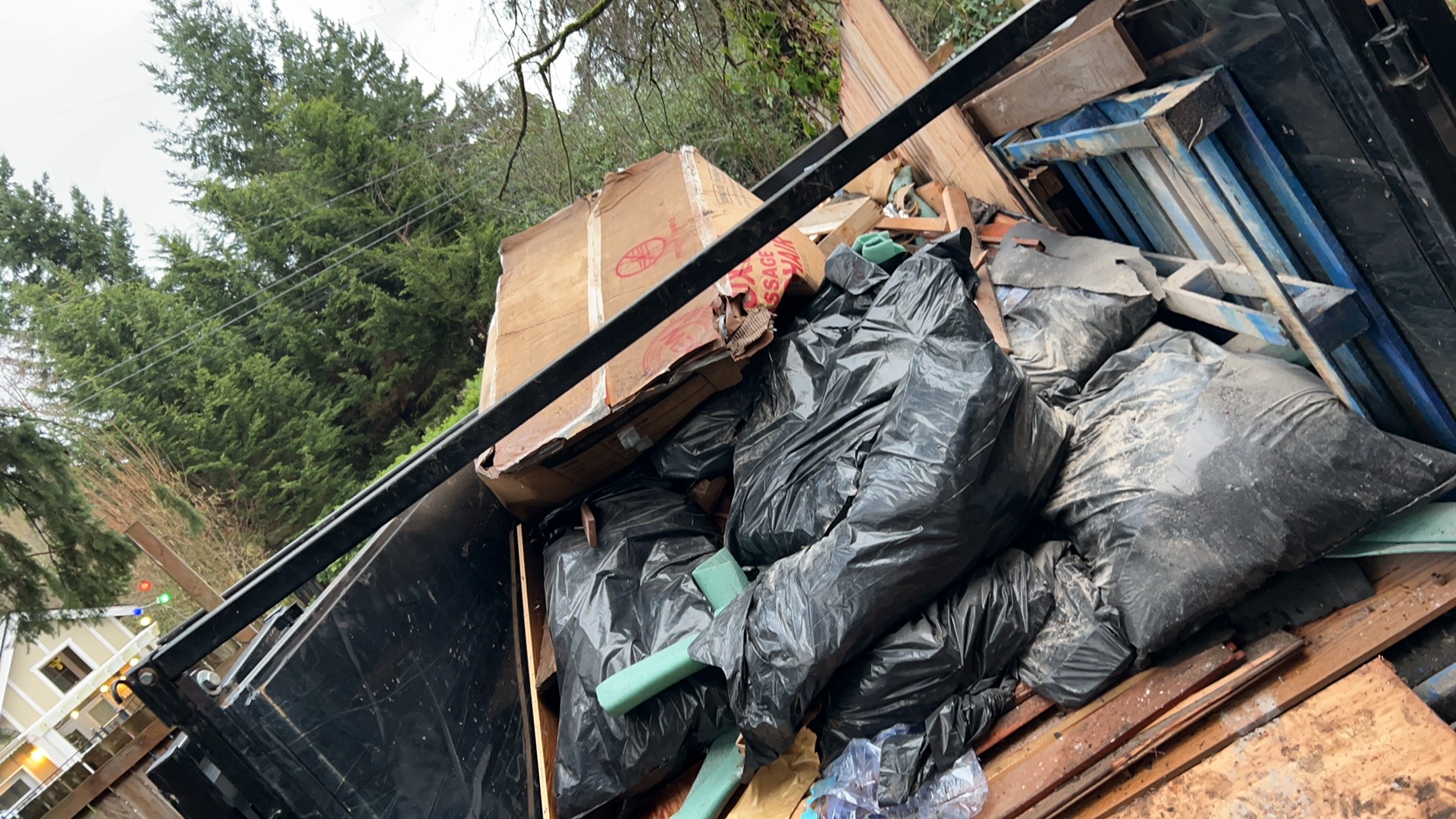 Hoarding cleanup and haul-off