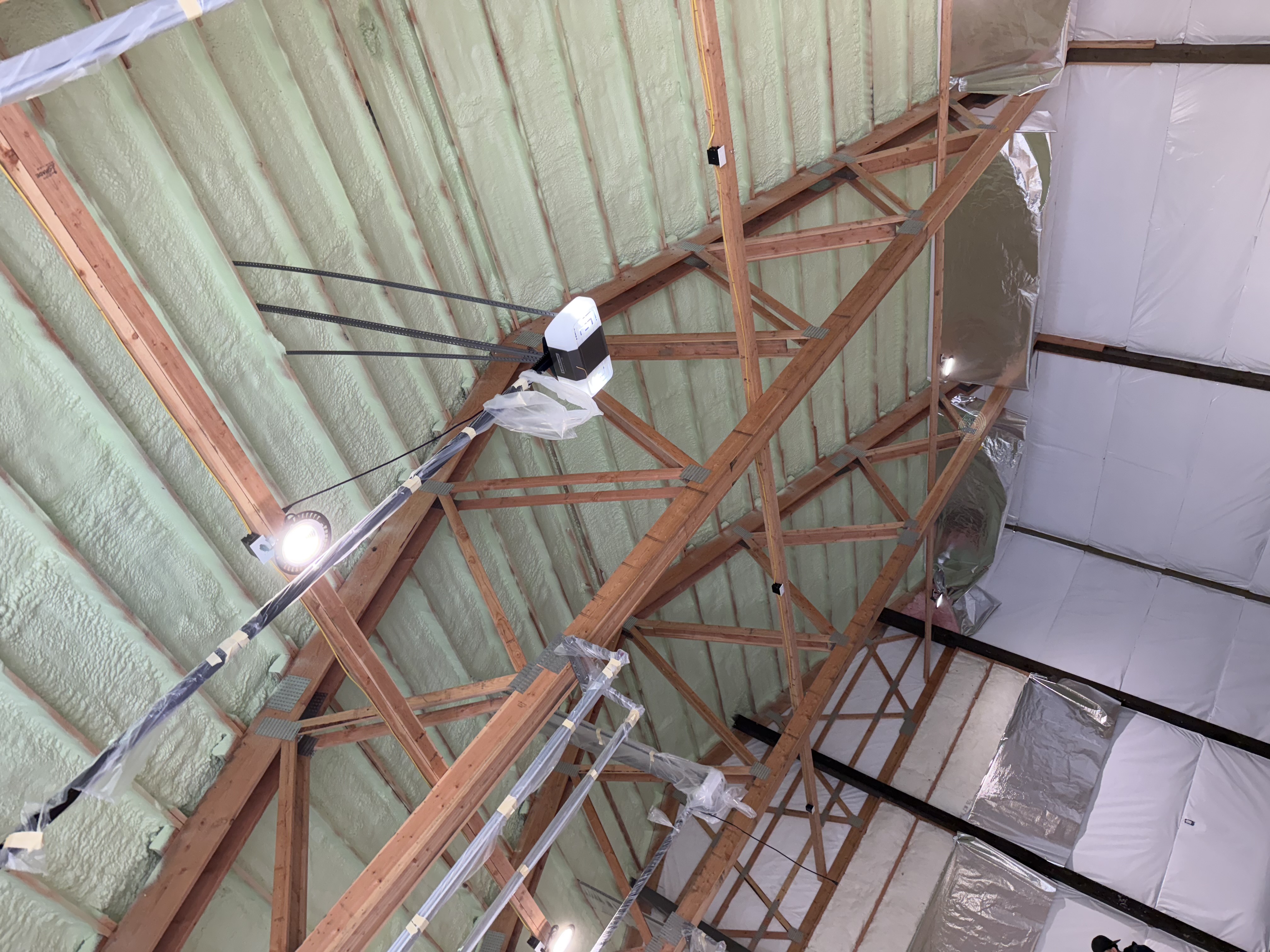 Spray foam insulation — Ergo Construction Seattle