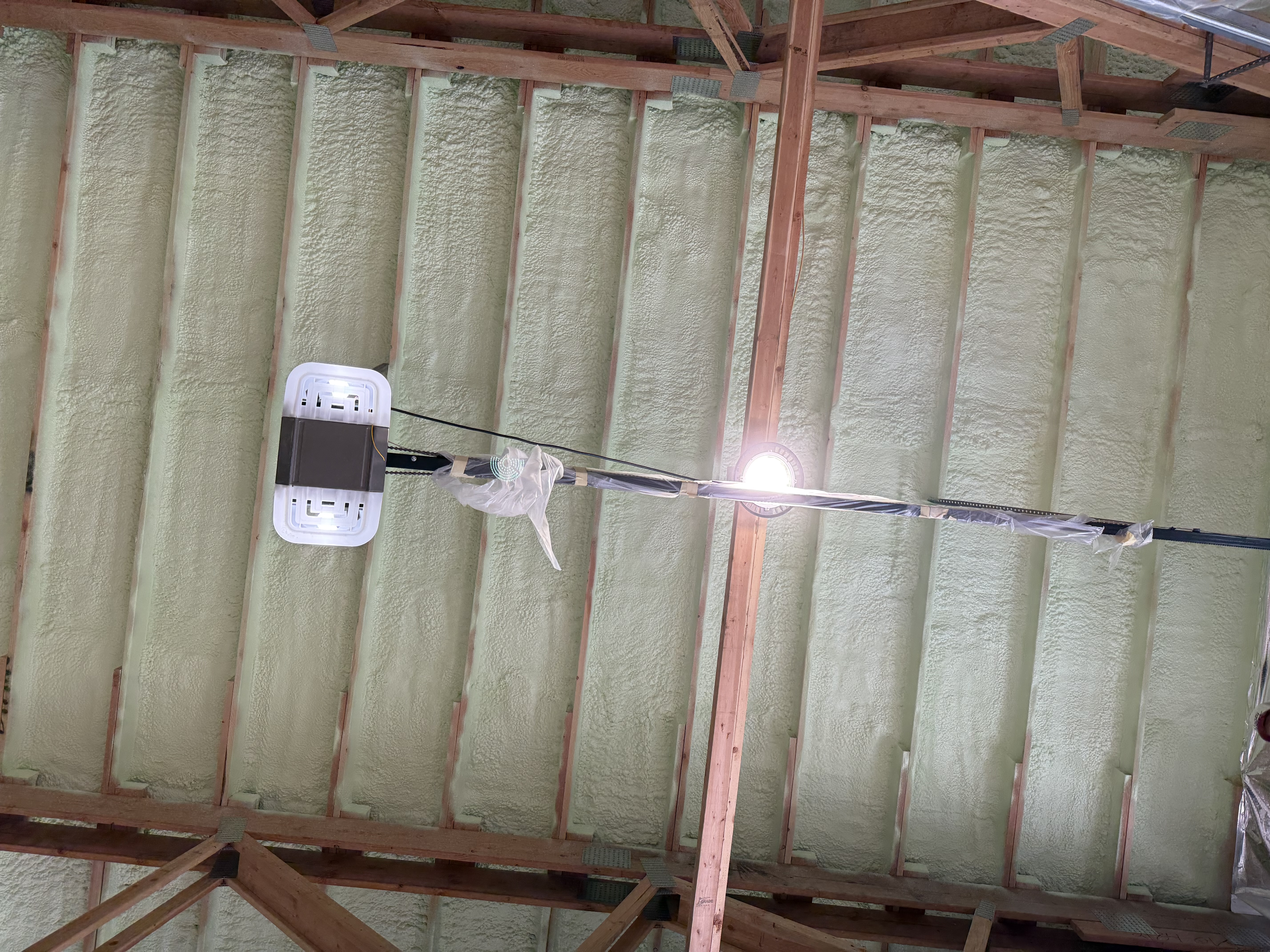 Spray foam insulation — Ergo Construction Seattle