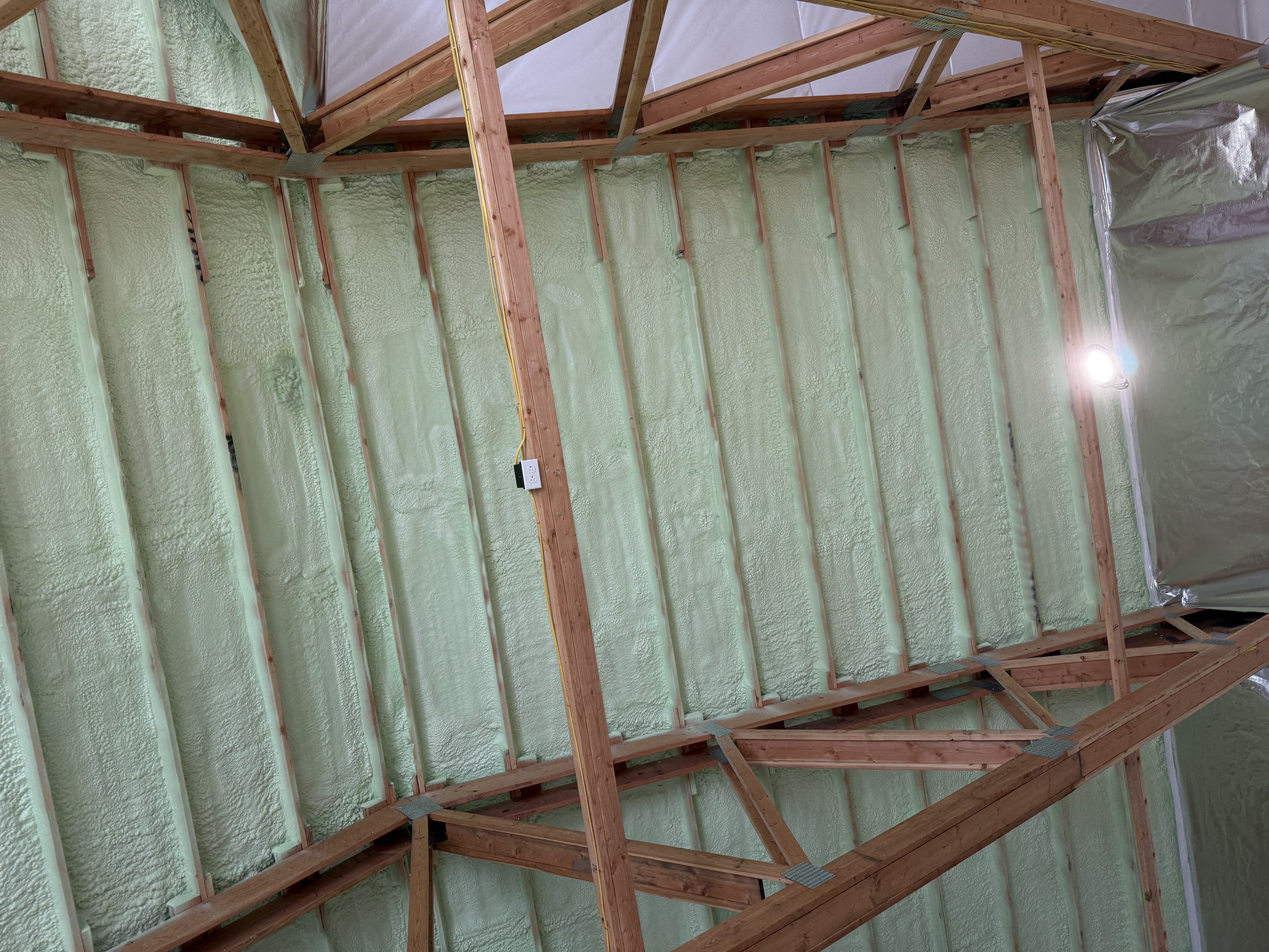 Spray foam insulation — Ergo Construction Seattle